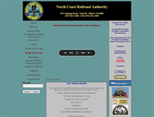 Tablet Screenshot of northcoastrailroad.org
